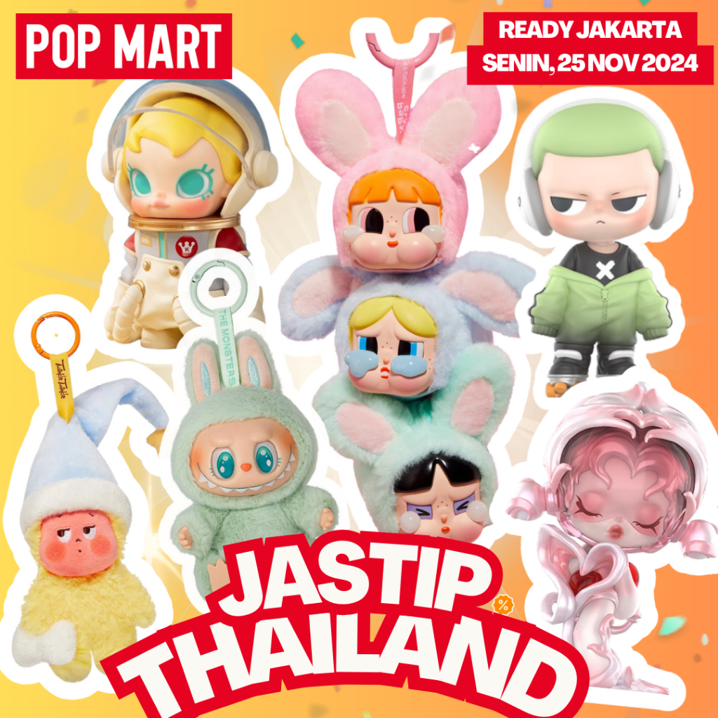 Jual JASTIP POP MART LABUBU CRYBABY SMISKI SONNY ANGEL | Shopee Indonesia