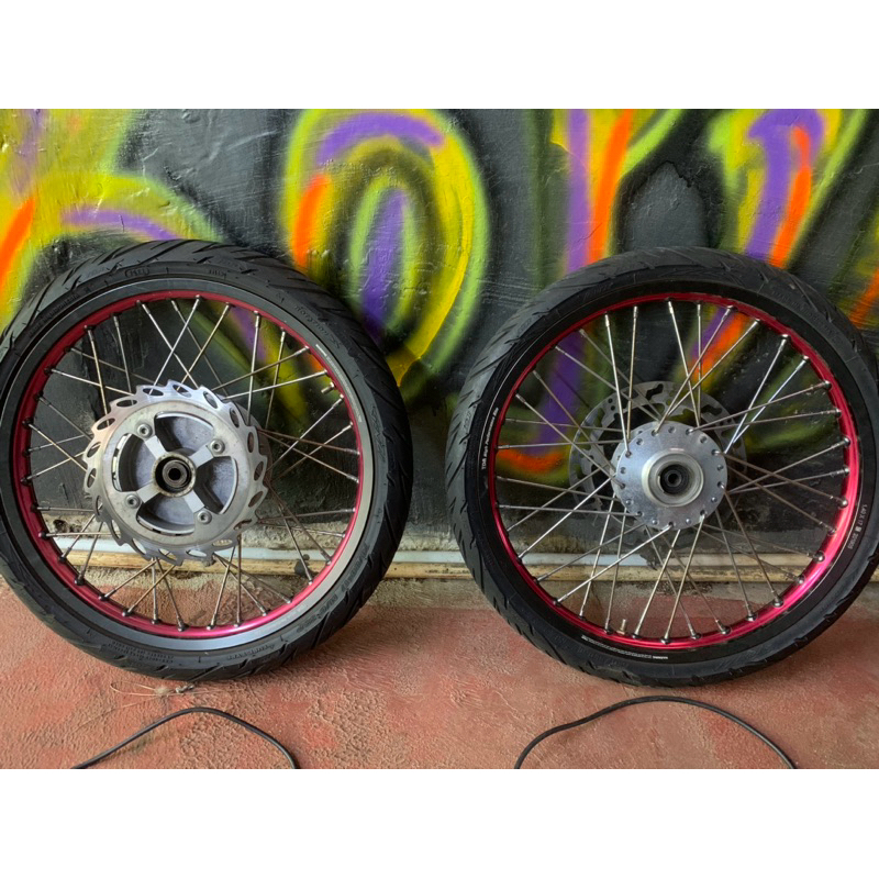 Jual velk tdr racing satu set trombol dan ban | Shopee Indonesia