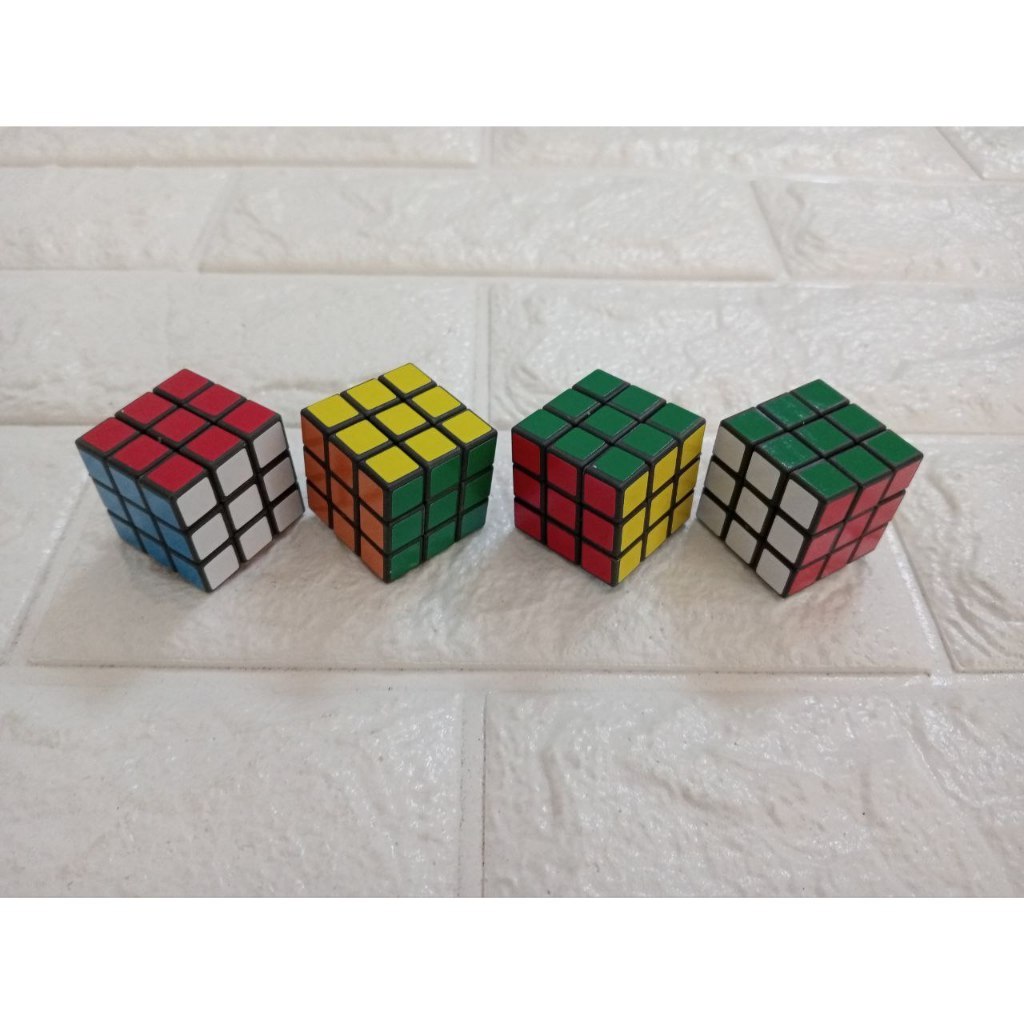 Jual [PT] UKURAN KECIL ISI 12 PCS MAINAN ANAK KUBUS POLOS 3X3 446-1 ...