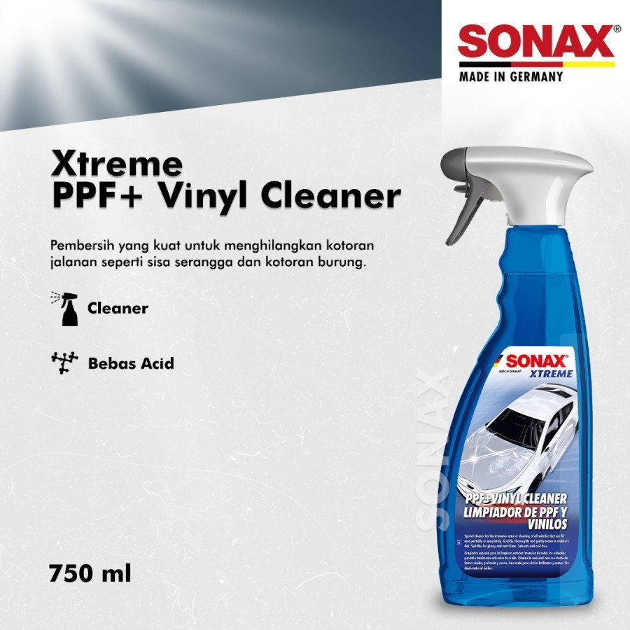 Jual Sonax Xtreme PPF + Vinyl Cleaner Pembersih 750 Ml | Shopee Indonesia