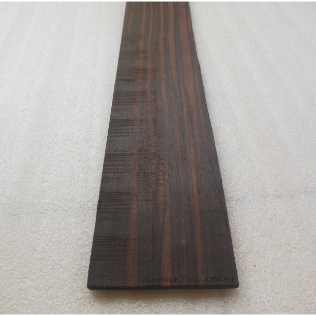 Jual Bahan Material Fretboard Fingerboard Bass Kayu Wooden Eboni Ebony ...