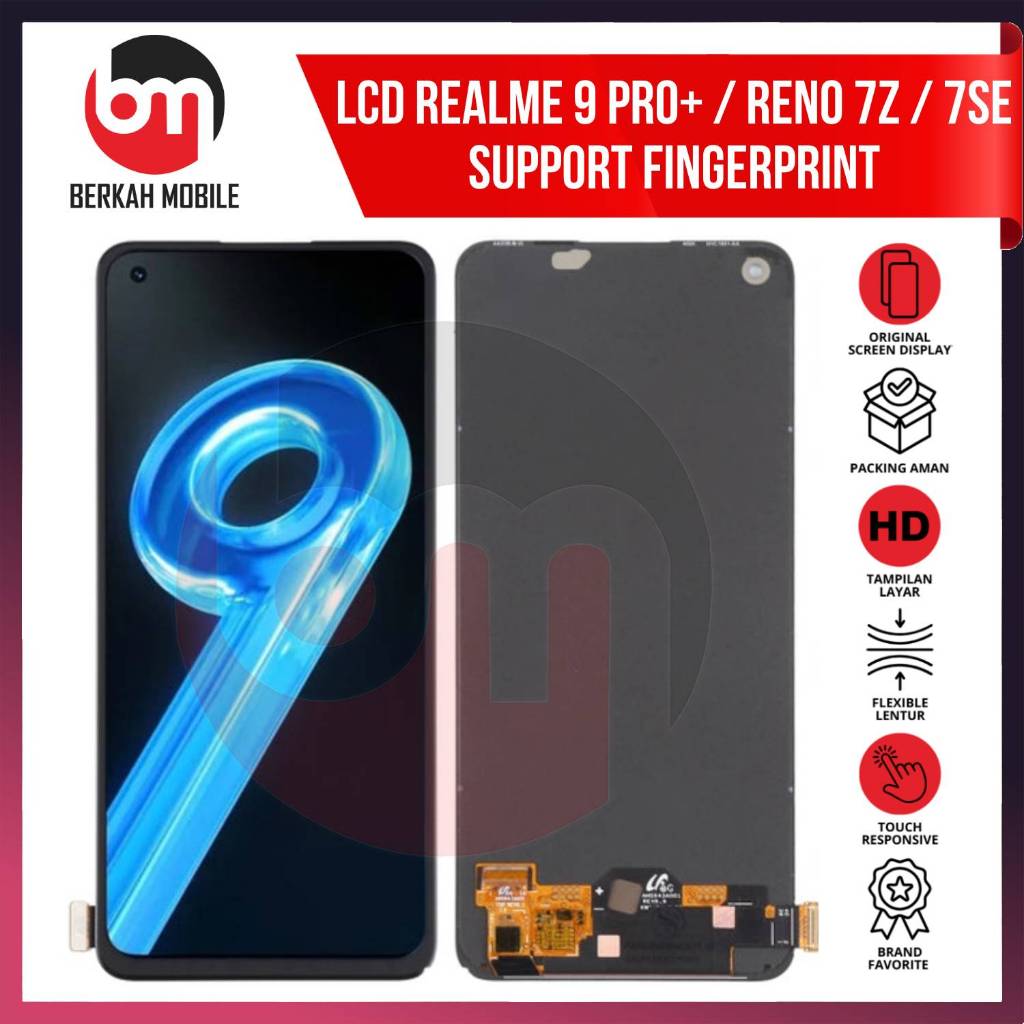 Jual LCD TOUCHSCREEN REALME 9 PRO+ / RENO 7z / RENO 7 SE SUPPORT ...