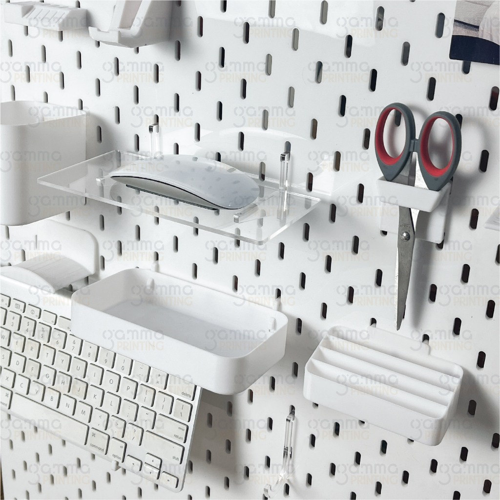 Jual Pegboard Flat Shelf SKDS Rak Tray Aksesoris Container | Shopee ...