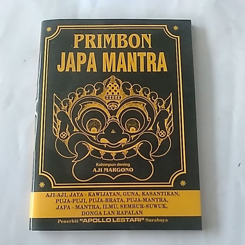 Jual PRIMBON JAPA MANTRA (EDISI BAHASA JAWA ) ORIGINAL | Shopee Indonesia