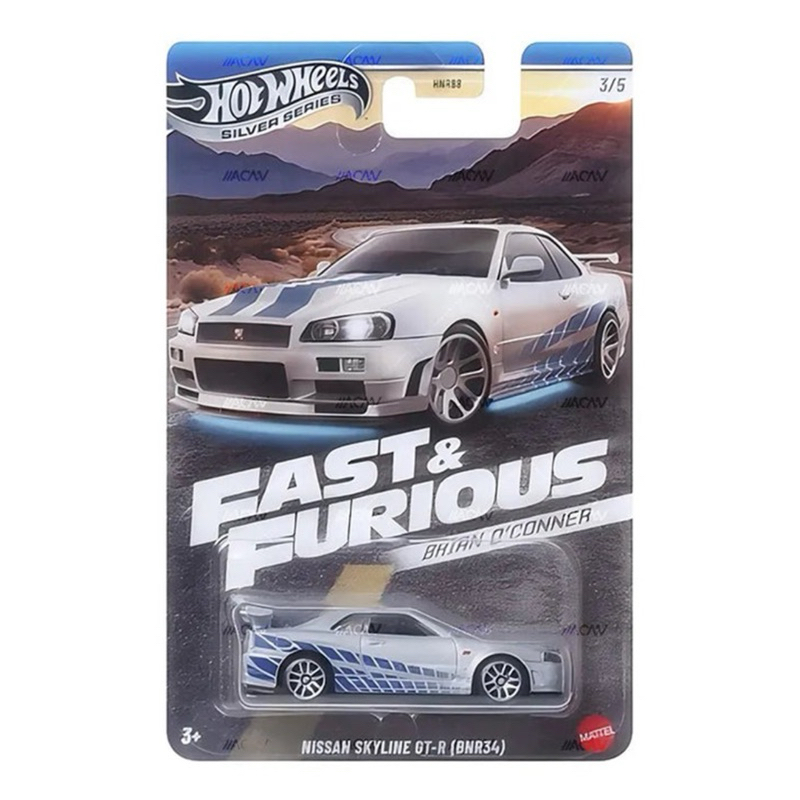 Jual Hot Wheels Fast & Furious Series Brian O'Conner Ori New