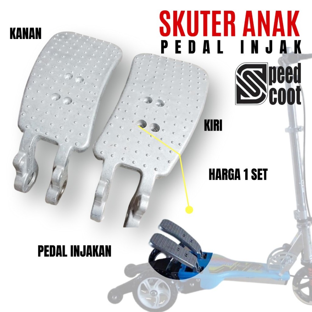 Jual Pedal Injak Injakan Skuter Anak Otoped Pedal Injak Roda Tiga HP ...