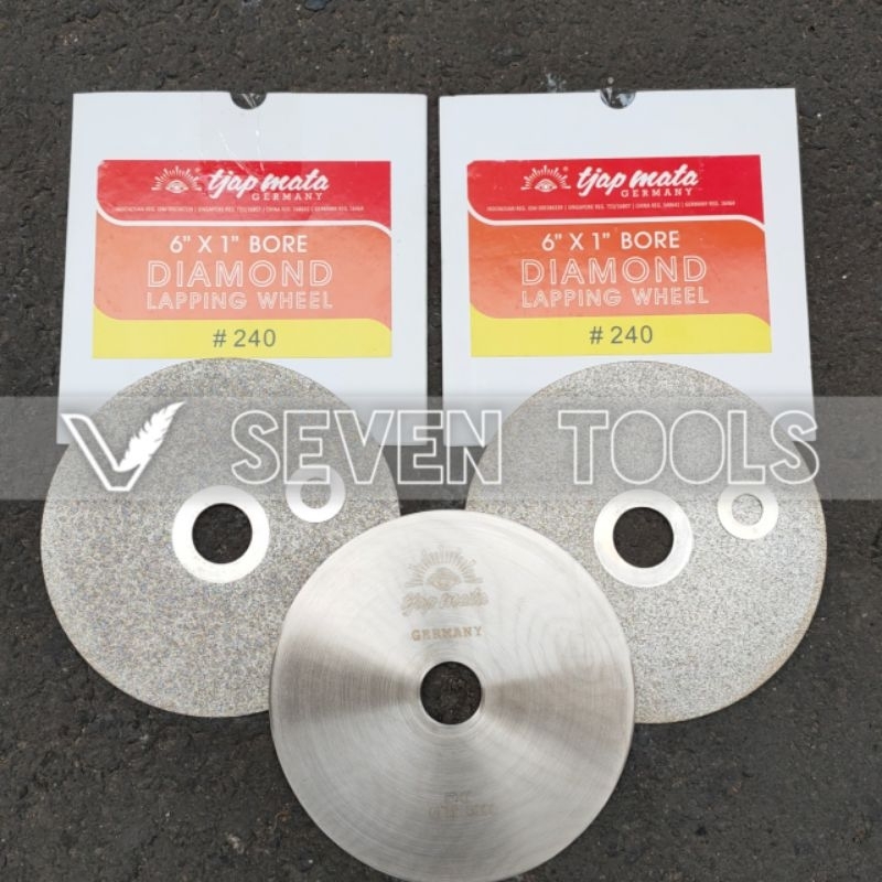 Jual Diamond Wheel Lapping Wheel 8 Inch Mata Gerinda Asah Poles Asah ...