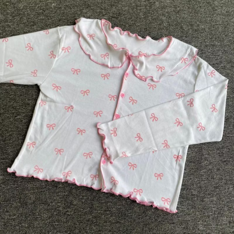 Jual Cardigan Crop Rumbai Korean Look Motif Printing Premium | Shopee ...