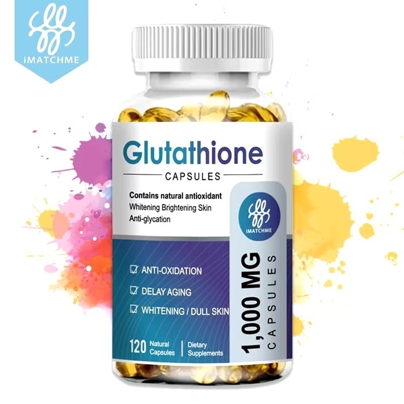Jual IMATCHME Glutathione Capsules 1000mg Powerful Whitening Reduce Dull  Anti Aging Boosting