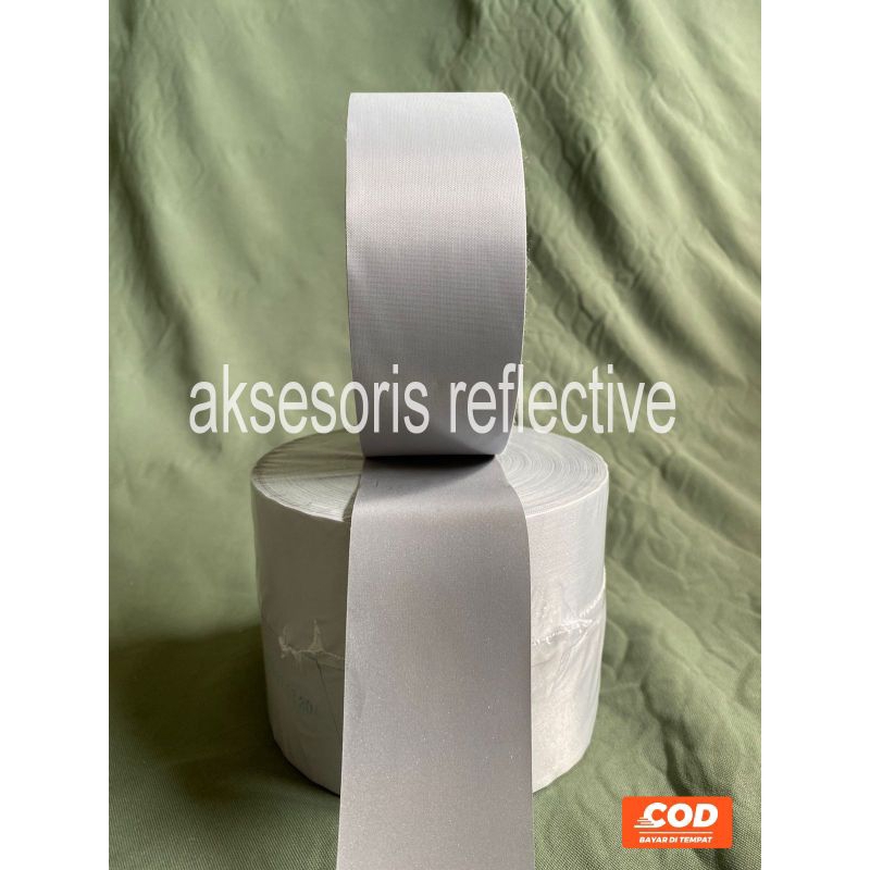 Jual Pita Scotlet/Scotlight/Scotchlite/Scotlite Kain 5cm Grade A 100 ...