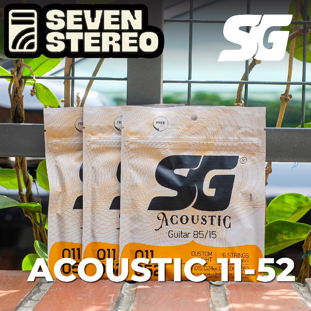 Jual SG String 6686 Bronze Acoustic String 11-52 Senar Gitar Akustik ...