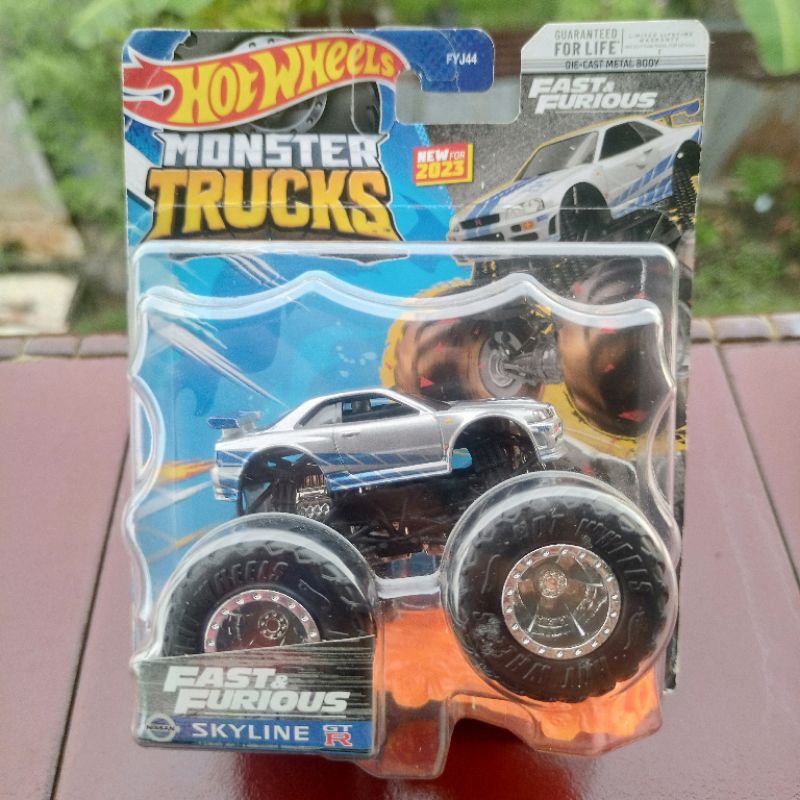Jual Hotwheels Nissan GT-R R34 Fast and Furious Monster Truck | Shopee ...
