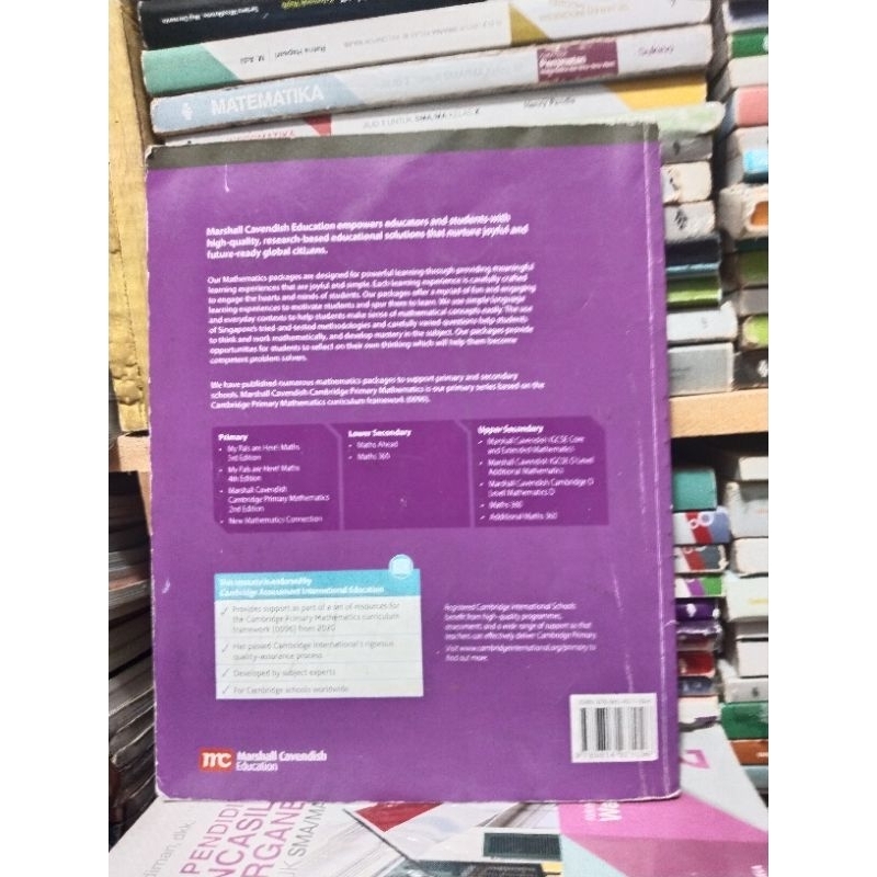 Jual buku Cambridge primary mathematics 1 students book second edition ...