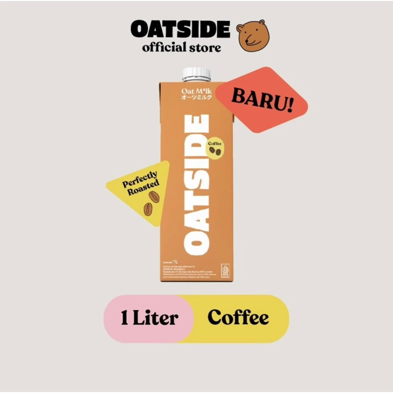 Jual Oatside Oat Milk Coffee 1liter / Susu Oat Rasa Kopi | Shopee Indonesia