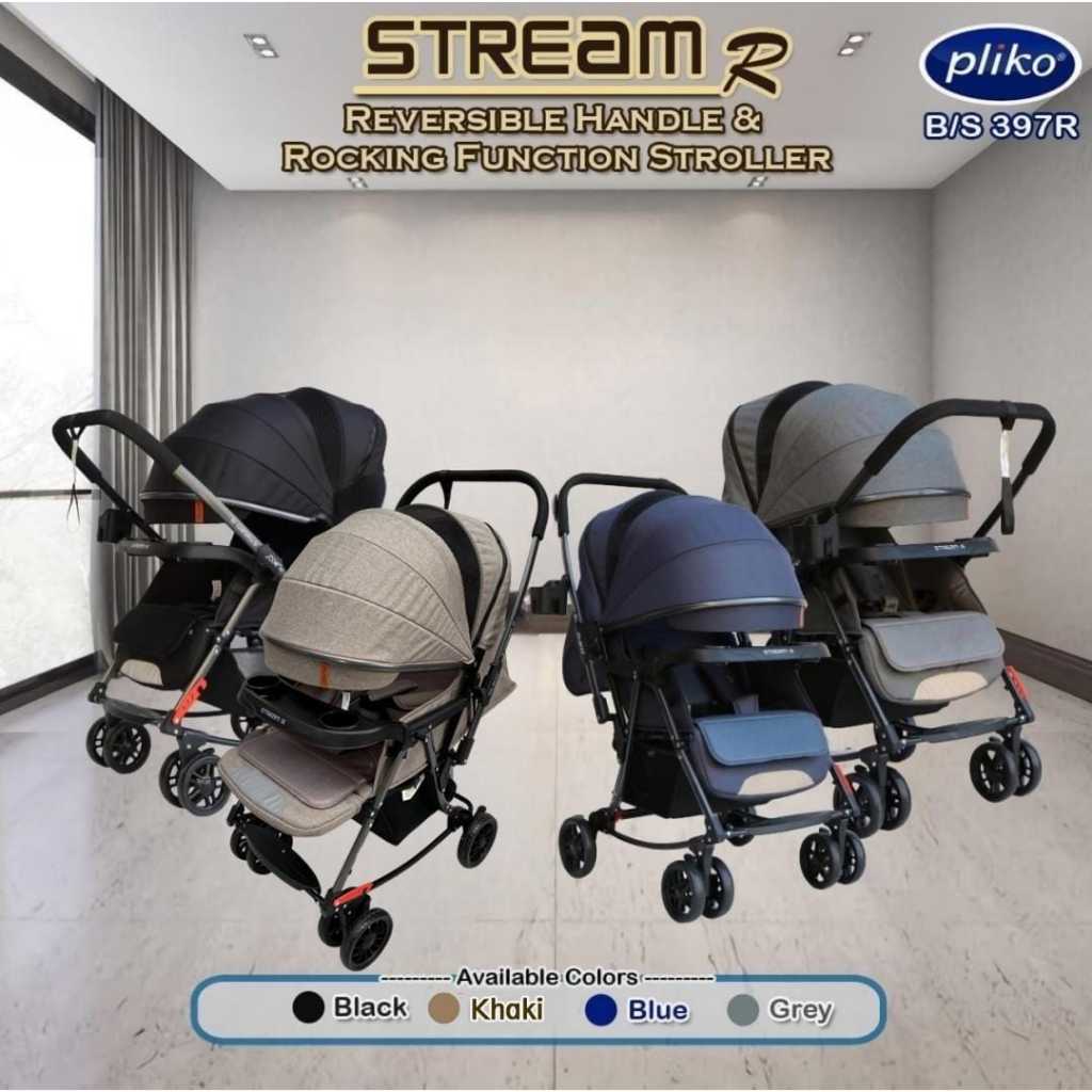 Jual Stroller Pliko Stream R Reversible Stroller 397 kereta dorong