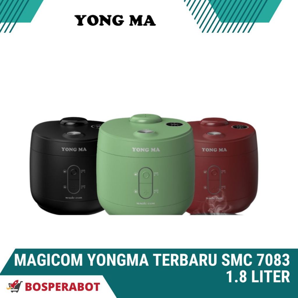 Jual MAGICOM YONGMA TERBARU SMC 7083 1.8 LITER | Shopee Indonesia