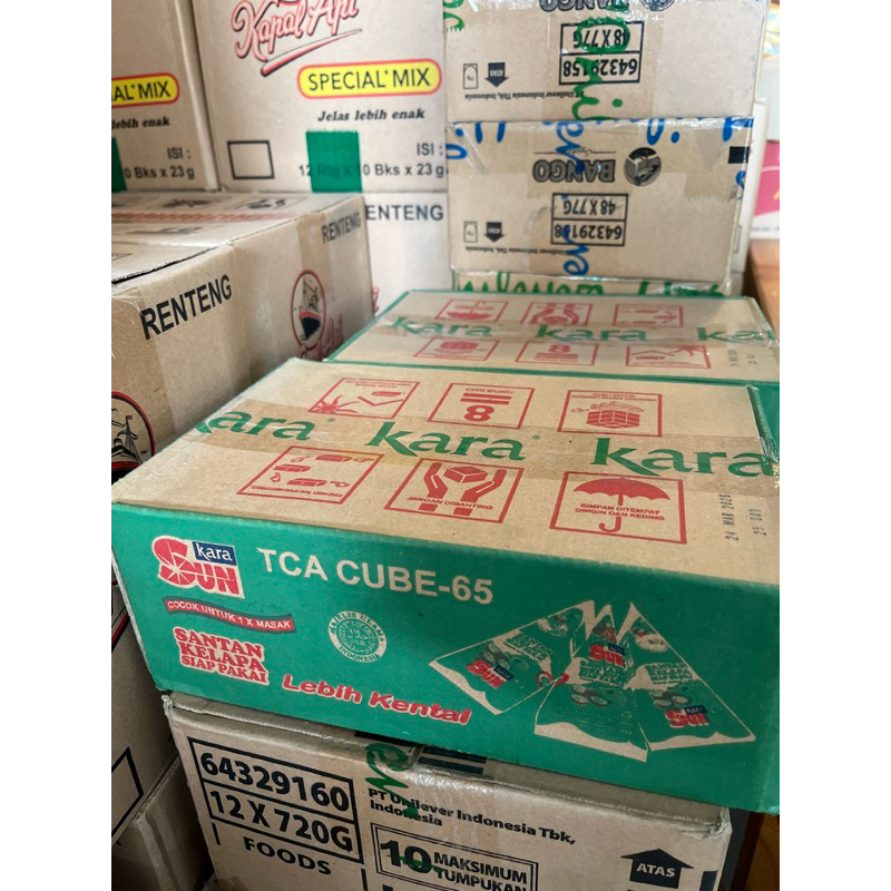 Jual Santan Sun Kara 65ml dus TCA Cube (1 karton isi 36 pak) expired ...