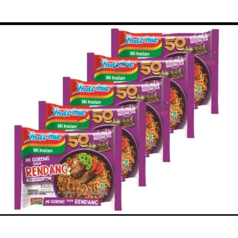 Jual Indomie rendang 10 bungkus | Shopee Indonesia
