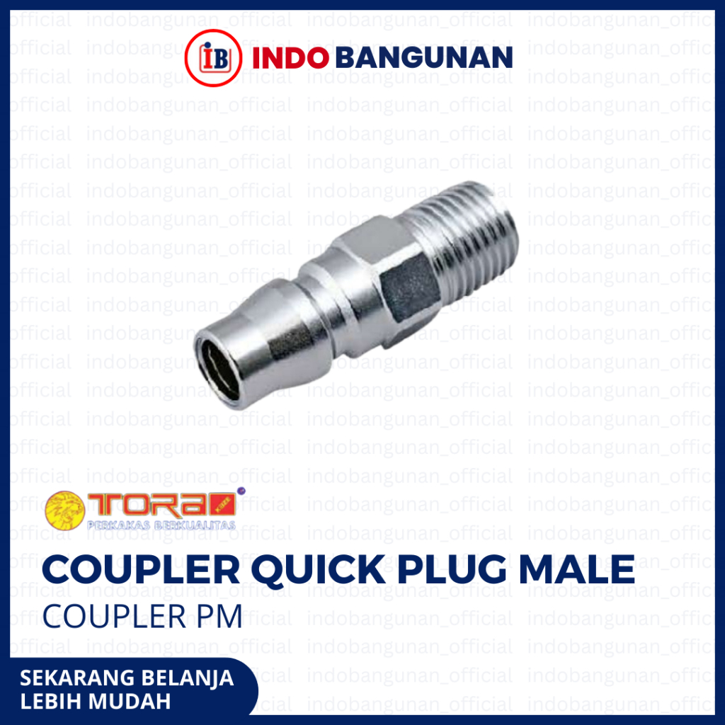 Jual COUPLER QUICK PLUG MALE FOR PIPING | Shopee Indonesia