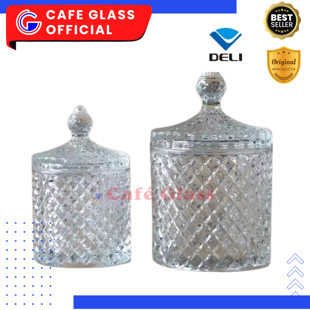 Toples Souvenir Kristal Besar - Toples Permen Aesthetic - Toples Candy Tg-1030/213-5.5