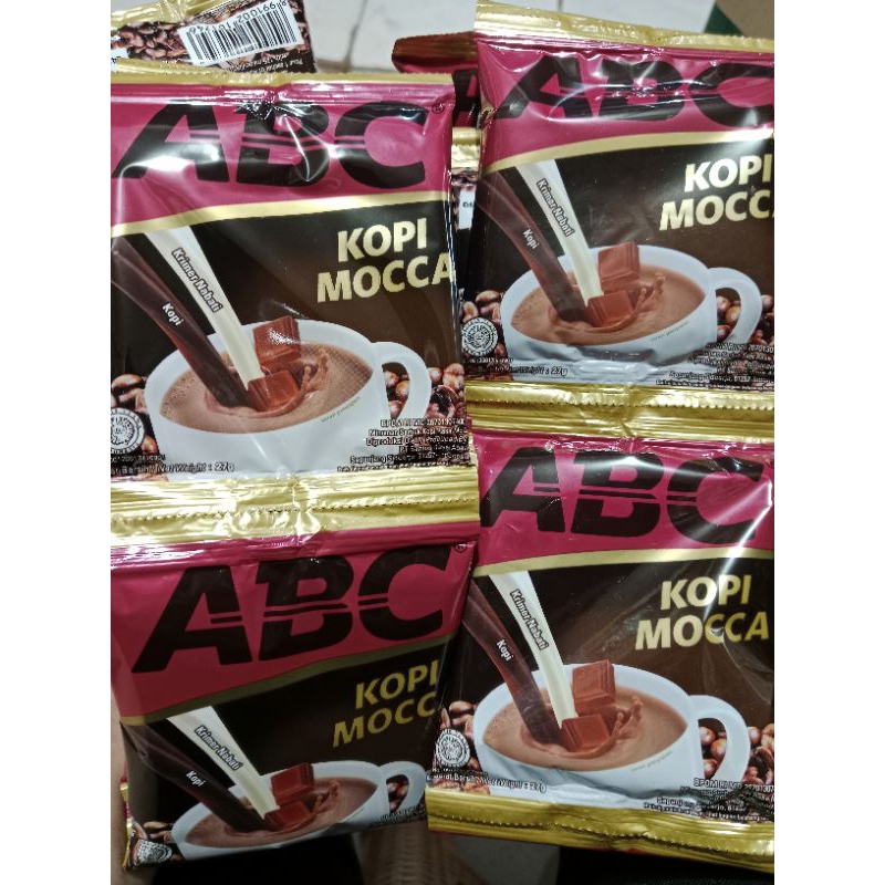 Jual kopi abc mocca renceng 10 sachet @27g | Shopee Indonesia