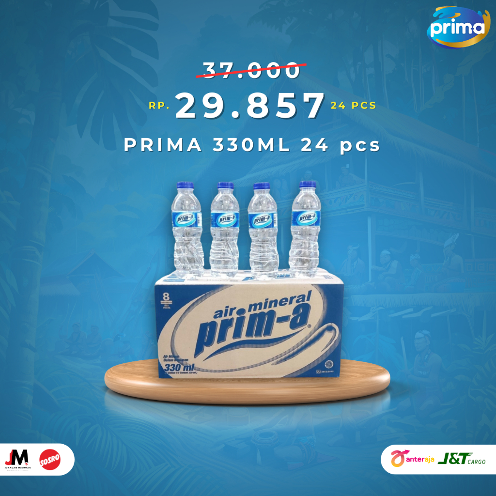 Jual Prima Botol 330ml isi 24 pcs | Shopee Indonesia
