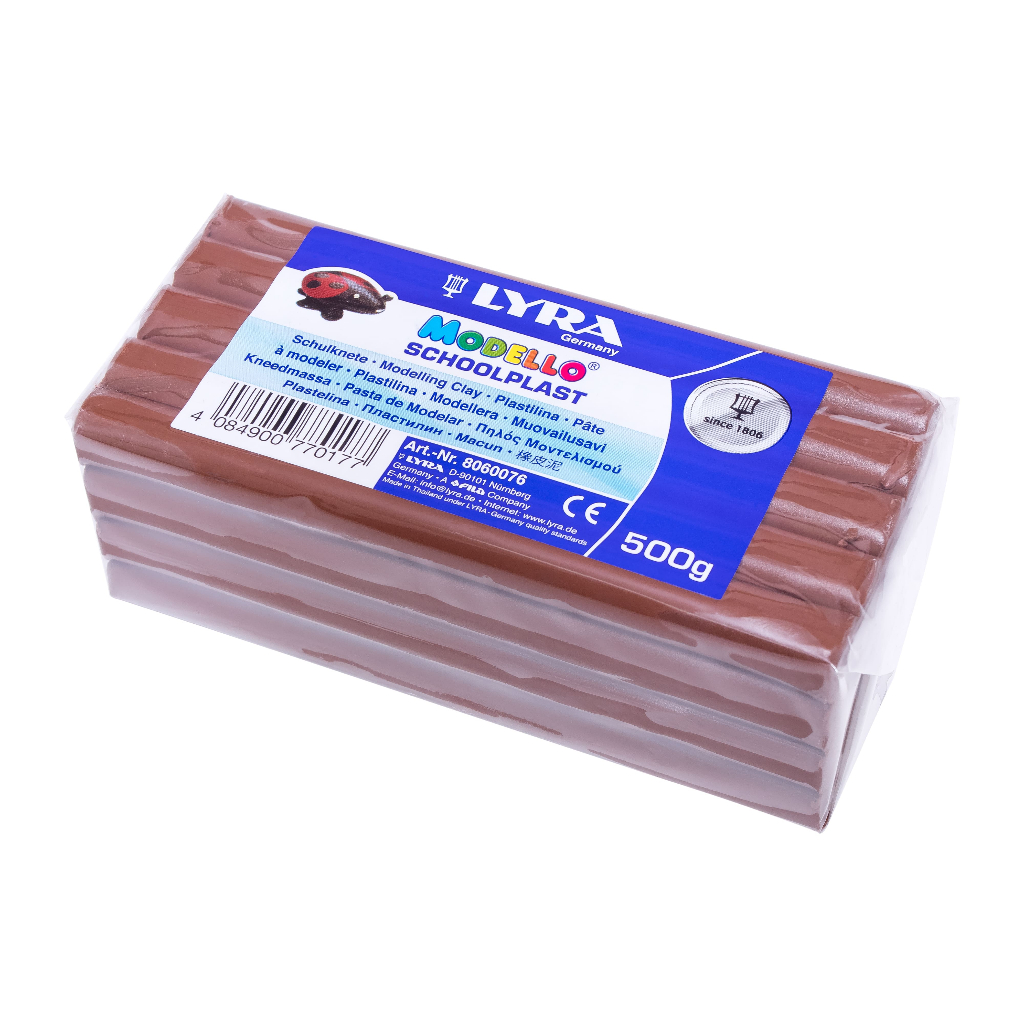 Jual Plastisin Lilin Mainan Clay Lyra Modello Schoolplast 500 gram ...