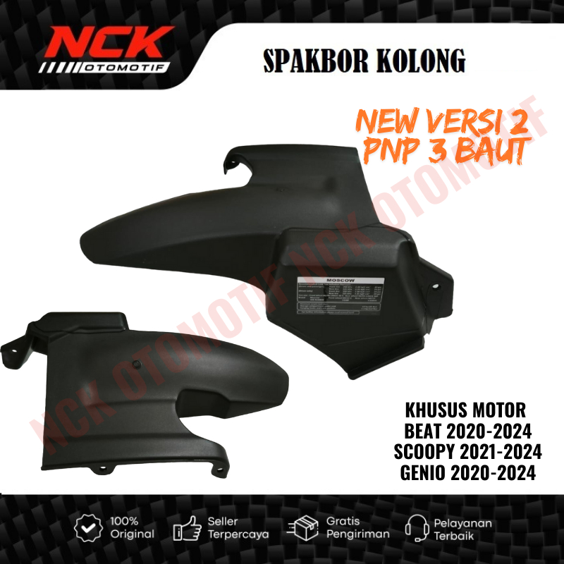 Jual SPAKBOR KOLONG BEAT DELUXE NEW STREET SCOOPY GENIO 2020-2024 ...