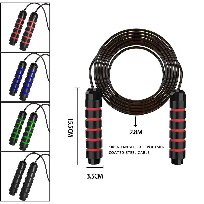 Jual AKC - Skipping Bearing Thick Premium Jump Rope Lompat Tali Ukuran ...