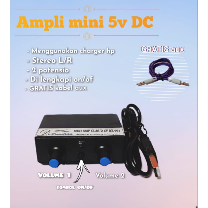 Jual Ampli mini 5v dc pam 8403 | Shopee Indonesia