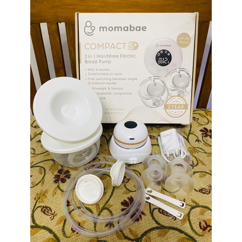 Jual POMPA ASI MOMABAE COMPACT S PLUS PRELOVED | Shopee Indonesia