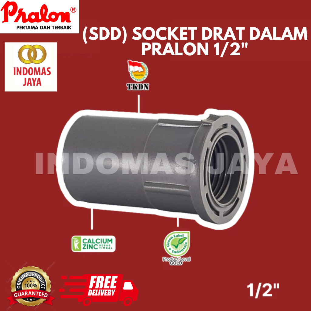 Jual Faucet Socket 1/2 (Pralon) / SDD (Sock Drat Dalam) | Shopee Indonesia