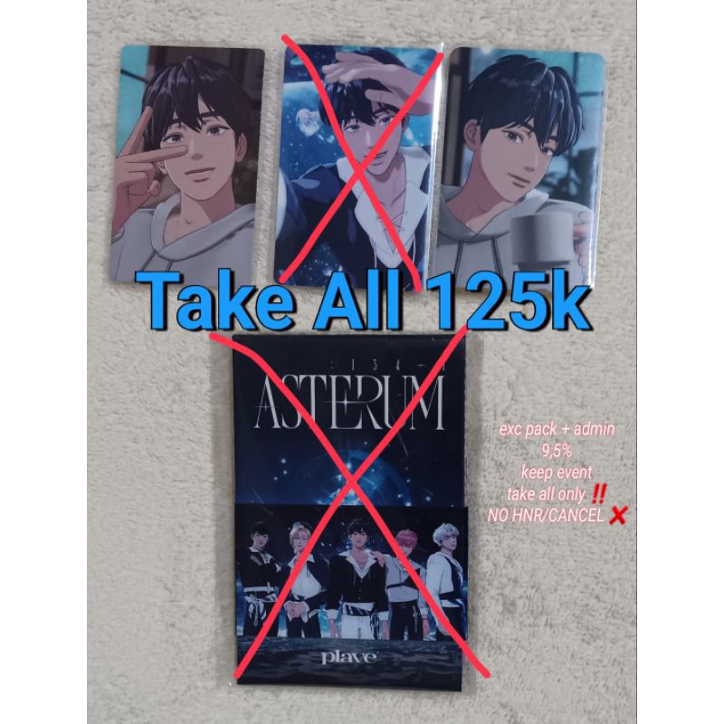 Plave Photocard – The Hyundai ASTERUM : 134-1 Lucky Draw Event – Official Pop-up PC