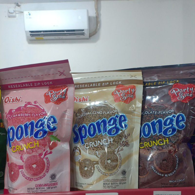 Jual Sponge oishi crunch 100gr | Shopee Indonesia
