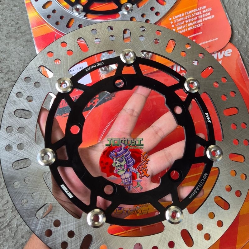 Jual PIRINGAN CAKRAM FLOATING DAYTONA MX KING 150 DISC ROTOR FLOATING ...