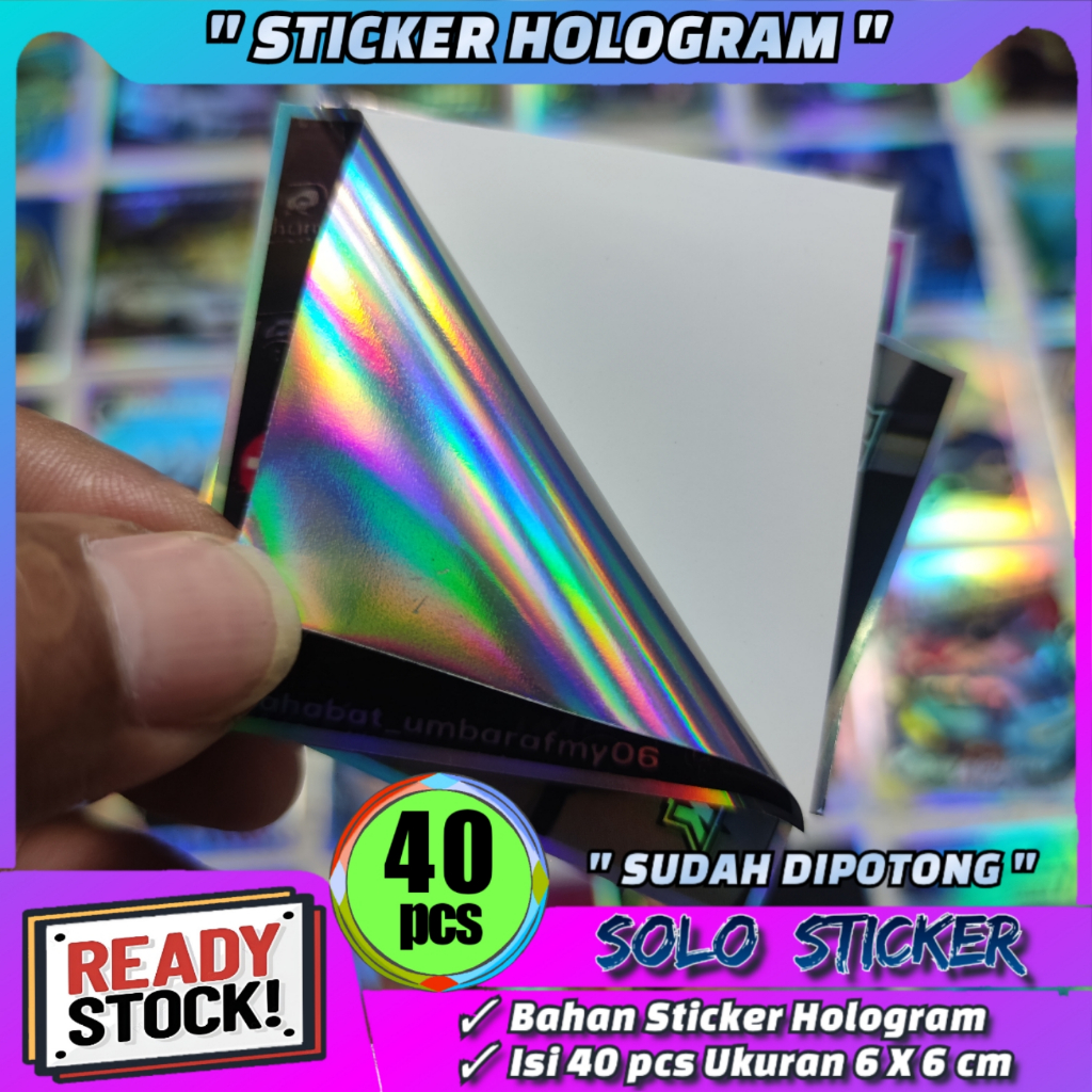 Jual Stiker Bus Hologram Stiker Mobil basuri TCI Model Kotak Sticker ...