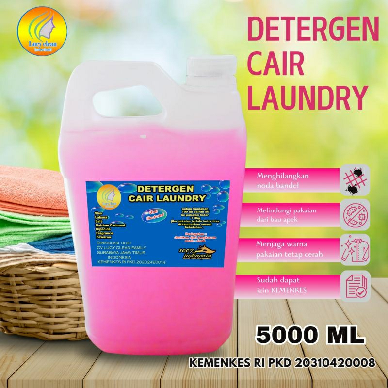 Jual Deterjen cair laundry double parfume / sabun cair laundry kemasan