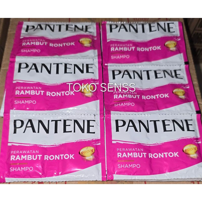 Jual PANTENE SHAMPO UNTUK RAMBUT RONTOK KEMASAN PINK harga 1 renceng ...