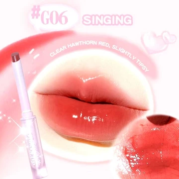 QSB READY GOGOTALES Water Light Solid Lipstick Gogo Tales Water Gloss Moisturizing Mirror Lip
