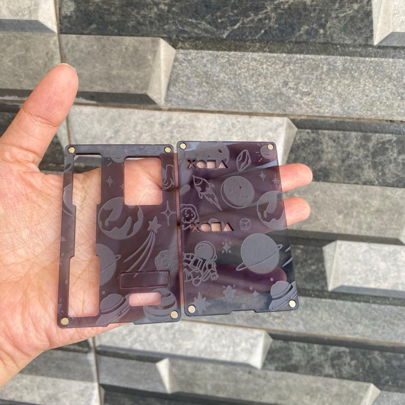 Jual panel b80 hitam transparan 2mm dinding akrilik | Shopee Indonesia