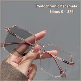 2 In1 Kacamata Minus Photocromic 0 0.25 0.5 0.75 1.0 1.25 1.5 1.75 2.0 2.25 2.5 2.75 3.0 3.25