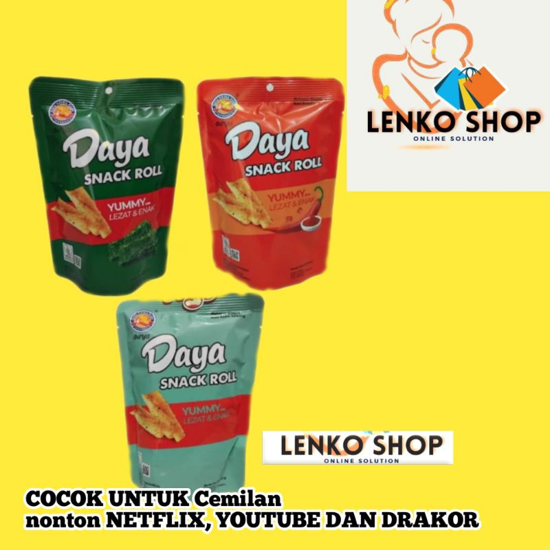 Jual Daya Snack Roll Yummy Lezat & Enak 10 pcs cocok peneman nonton ...