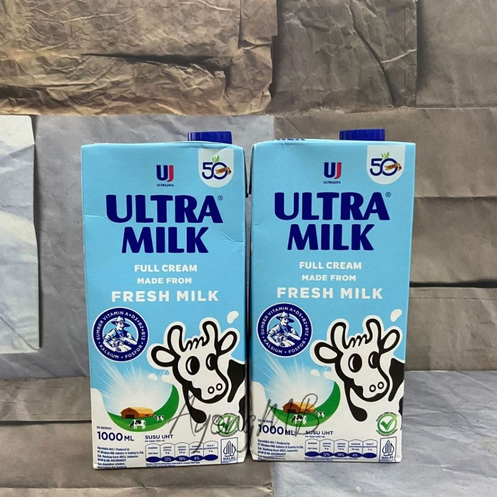 Jual ( MARET 2026 ) ULTRA MILK UHT FULL CREAM 1000ML FULL CREAM MADE