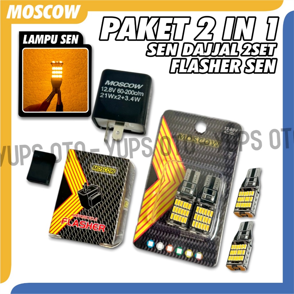 Jual Paket Lampu Sen Sein Dajjal dan Flaser Relay Sein Sen Kedip 45 LED ...