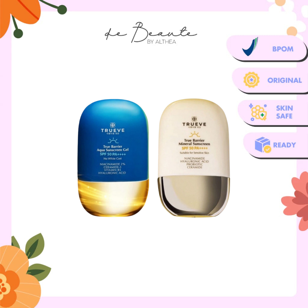 Jual Trueve True Barrier Mineral Sunscreen | Barrier Aqua Sunscreen Gel ...