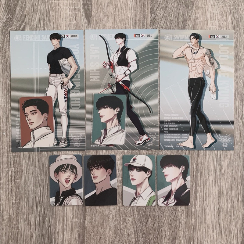 Jual [Ready Stock] Team Lezhin Popup Season Greeting Photocard RPC POTN