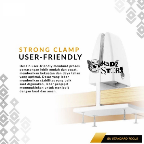 Jual Magic Clamp Klem Holder Jepitan Penjepit Kaca Paritisi Penyekat ...
