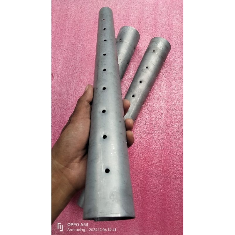 Jual Saringan Knalpot Borboran Racing Kerucut INLET 28 out 50 lubang ...