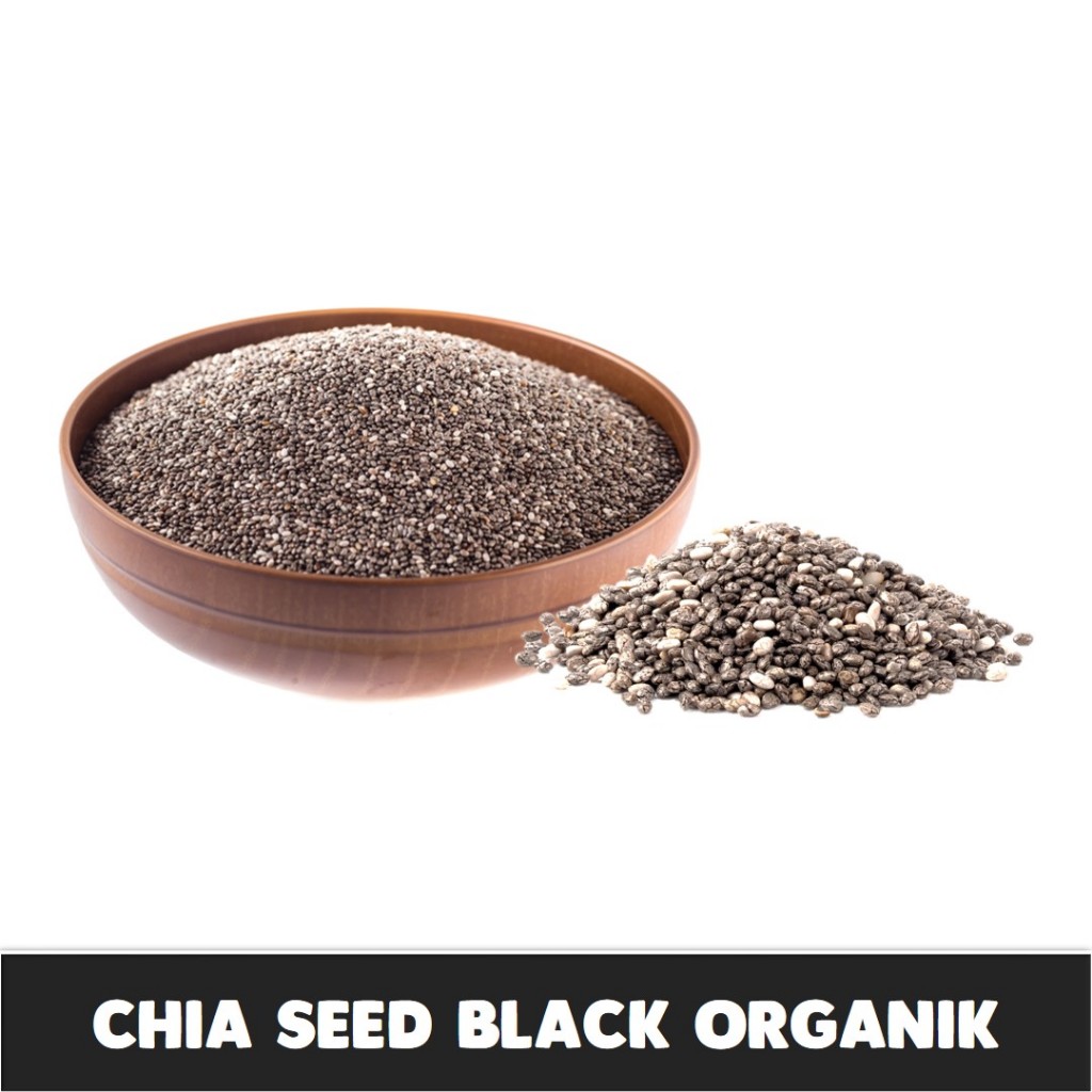 Jual Organic Black Chia Seed Chiaseed Black Organik Organic 50gr 100gr ...