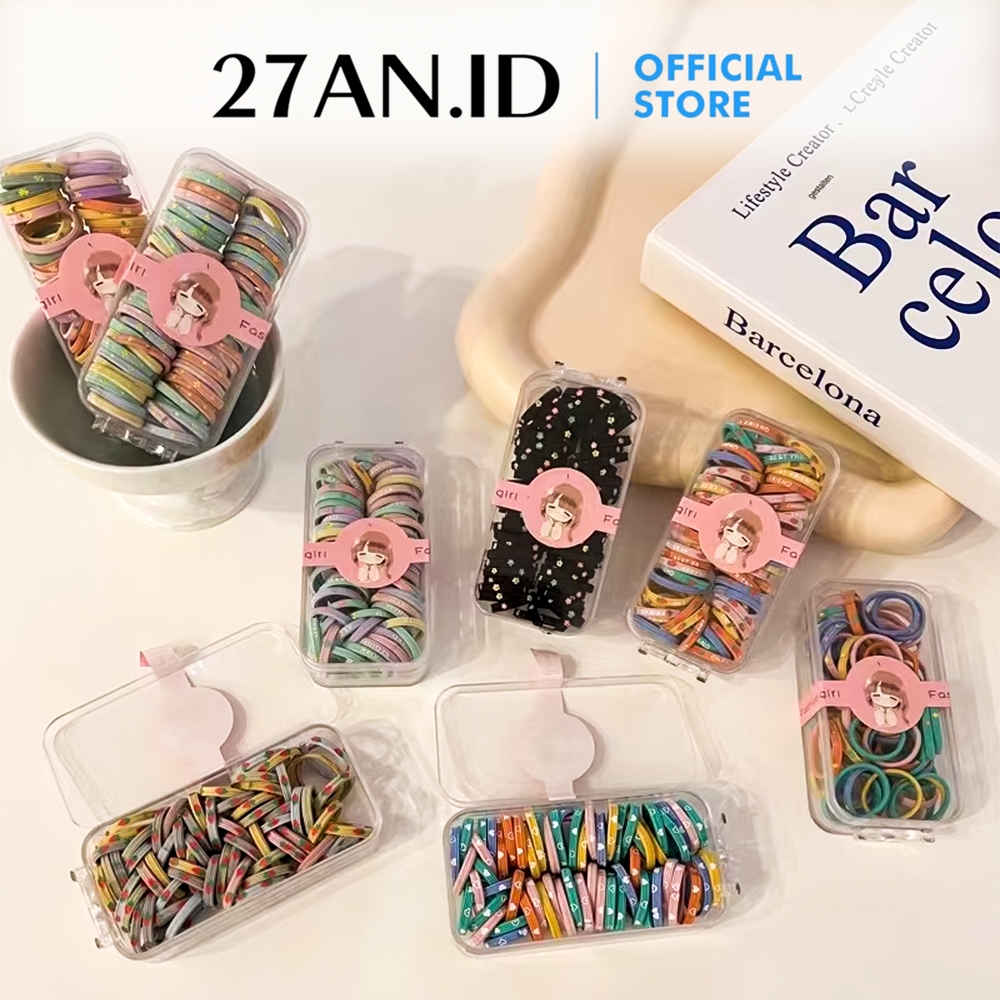 Jual (27AN.ID) Aksesoris Rambut Set Anak Model Korean / Kunciran ...